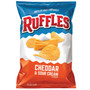 Ruffles Cheddar and Sour Cream Potato Chips - 2.175 Ounce Bags - 6ct Box