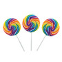 Rainbow Color Splash Swirly Pops - Tutti Frutti - 12ct Display Box 1