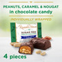 Russell Stover Sugar-Free Peanut Caramel & Nougat – 2.4oz Bags (10ct Box) 3
