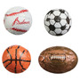 Palmer Chocolate Sports Balls - Bulk Display Tub - 460ct 1