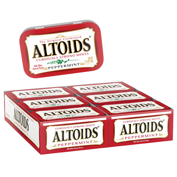 Altoids Mints Peppermint 12ct Display Box