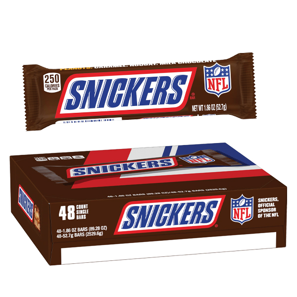 Theater Box Candy - Snickers Cookie Dough Bites - 12ct Display Box