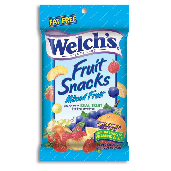 Welch's Fruit Snacks - Mixed Fruit - 2.25 Ounce Bag