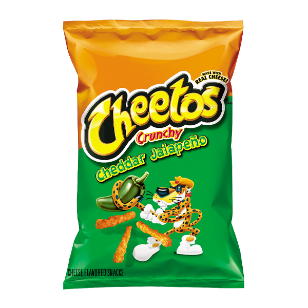 Cheetos Crunchy Cheddar Jalapeño – 226g – The Bag