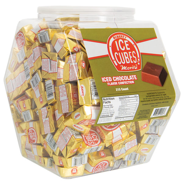 Alberts Chocolate Ice Cubes 125ct