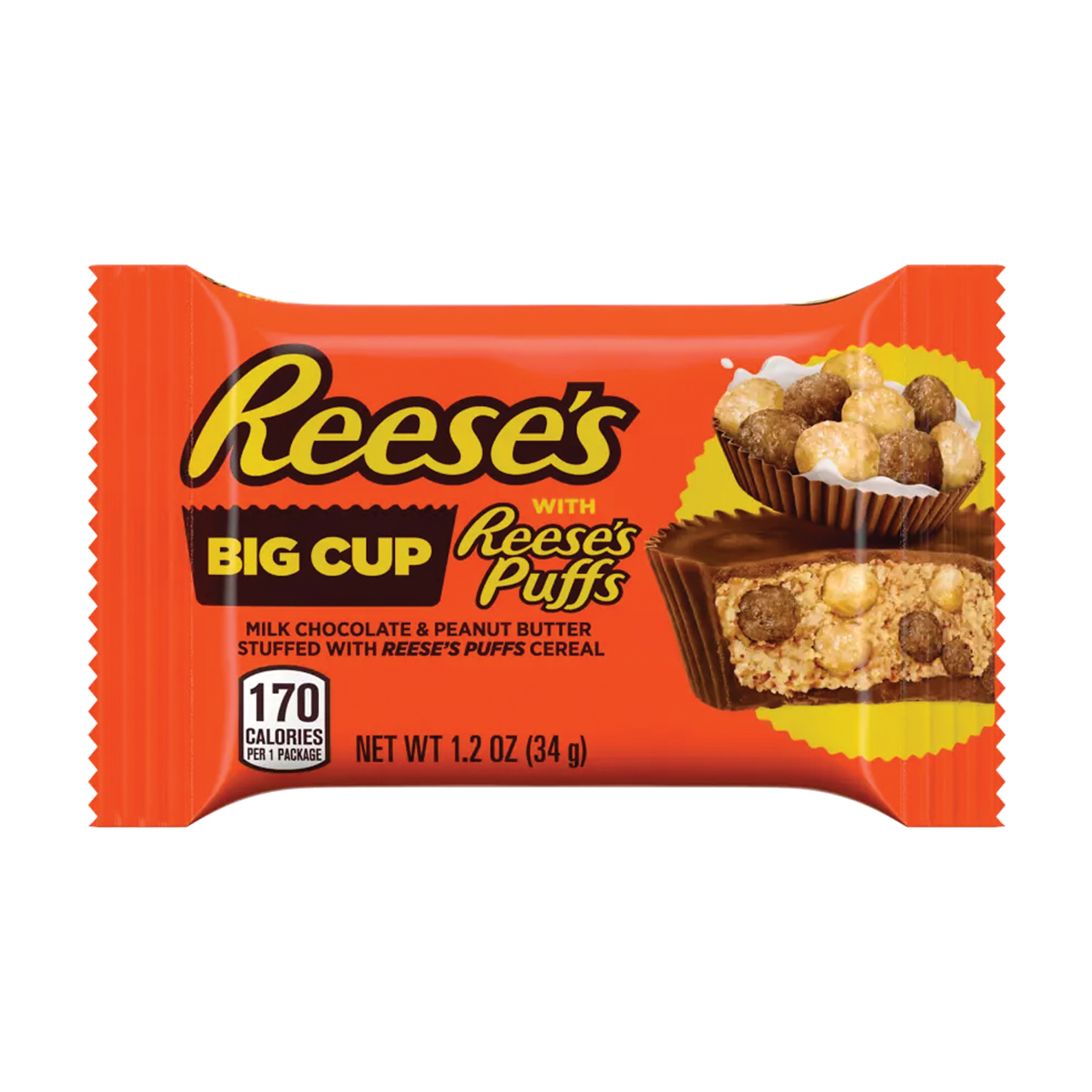 Reeses Peanut Butter Cup With Reeses Puffs 16ct Display Box