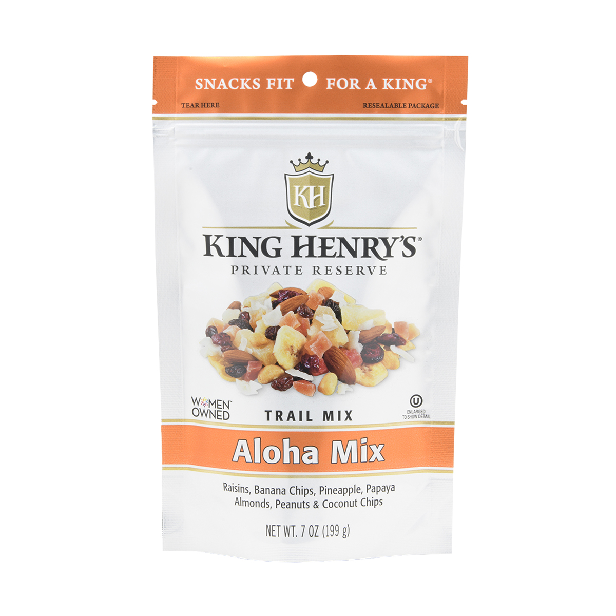 King Henry's Private Reserve Snacks - Aloha Trail Mix - 6ct