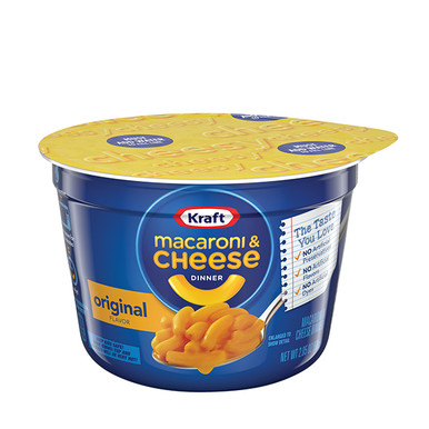 Kraft Macaroni & Cheese Cups, Original Flavor, 12 ct.