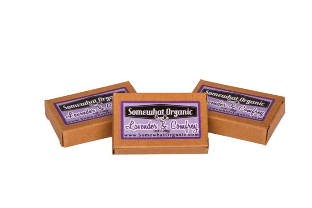 Lavender Organic Soap -  1 oz. Mini Bar