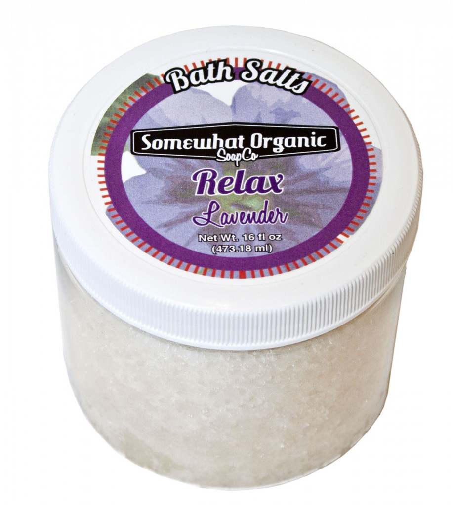 Relax - Lavender Bath Salts - 16 oz.
