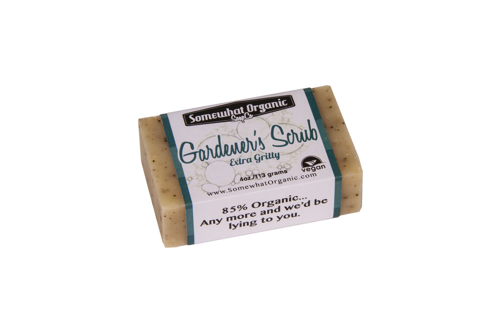 Gardener's Scrub Organic Soap - 4 oz. Bar