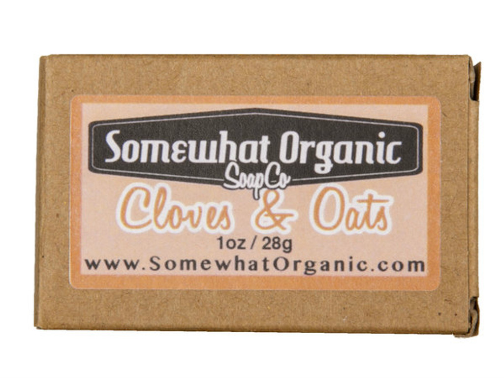 Cloves & Oats Organic Soap - 1 oz. Mini Bar