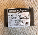Black Charcoal with Tea Tree Soap-4 oz Bar 