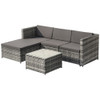 Details of Garden Corner Sofa rattan Garden Furniture Patio Set