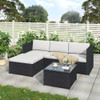 Details of Garden Corner Sofa rattan Garden Furniture Patio Set