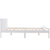 Bed Frame, Double Bed 4ft6 Solid Wooden Bed Frame