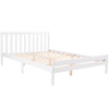 Bed Frame, Double Bed 4ft6 Solid Wooden Bed Frame