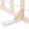 Bed Frame, Double Bed 4ft6 Solid Wooden Bed Frame