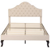 Adjustable, sturdy, and stylish velvet bed for ultimate comfort and support.