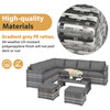 All-weather UV resistant polypropylene finish will not peel dent or rust