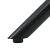 Sturdy four-legged steel frame ensures stability and durability for long-lasting use without deformation.