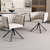 Modern minimalist with luxurious velvet and ergonomic design.