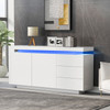Modern minimalist style.