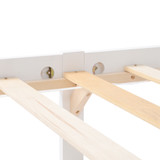 White 3ft Solid Pine Wooden Bed Frame