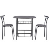 3-Piece DiningTable & Chair Set