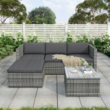 Details of Garden Corner Sofa rattan Garden Furniture Patio Set