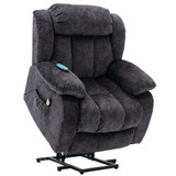 Abrihome Power Massage Lift Recliner Chair with Heat & Vibration for Elderly