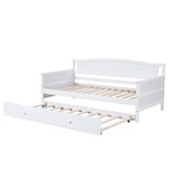 Daybed with Trundle Bed Sofa Bed,