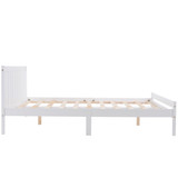 Bed Frame, Double Bed 4ft6 Solid Wooden Bed Frame