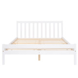Bed Frame, Double Bed 4ft6 Solid Wooden Bed Frame