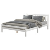 Bed Frame, Double Bed 4ft6 Solid Wooden Bed Frame
