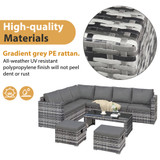 All-weather UV resistant polypropylene finish will not peel dent or rust