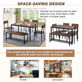 This compact bar table set is very suitable for small spaces and can perfectly match your kitchen, bar area,etc
