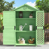 Modern rustic design with a sleek, weatherproof finish, perfect for outdoor use.