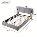 double bed size