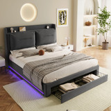 available in beige and dark gray