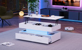 Modern and functional with sleek design and RGB LED accents.