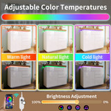 adjustable color temperatures