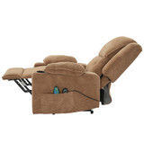 Product Composition: 1 power lift recliner chair, 2 side pockets, 2 cup holders, installation tool kit, instruction manual, 2 packages.