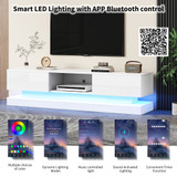 Equipped with RGB LED light strip