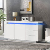 Modern minimalist style.