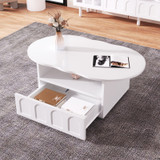 Functional Drawer with Curved Pattern