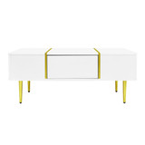 modern coffee table with drawers