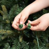 8.5ft Slim Pre-Lit Pine Christmas Tree—PAT-001L-8.5FT-UK