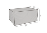Rectangle Rain Cover in Black (RC-1403B) Rectangle Rain Cover in Black (RC-1403B)