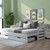 Details of Abrihome Daybed, Trundle and Drawer, Cabin Bed, Single Guest Bed Sofa Bed Details of Abrihome Daybed, Trundle and Drawer, Cabin Bed, Single Guest Bed Sofa Bed